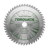 Torquata Thin Kerf Circular Saw Blade suits Mitre Saws 250mm Diameter 30mm Bore