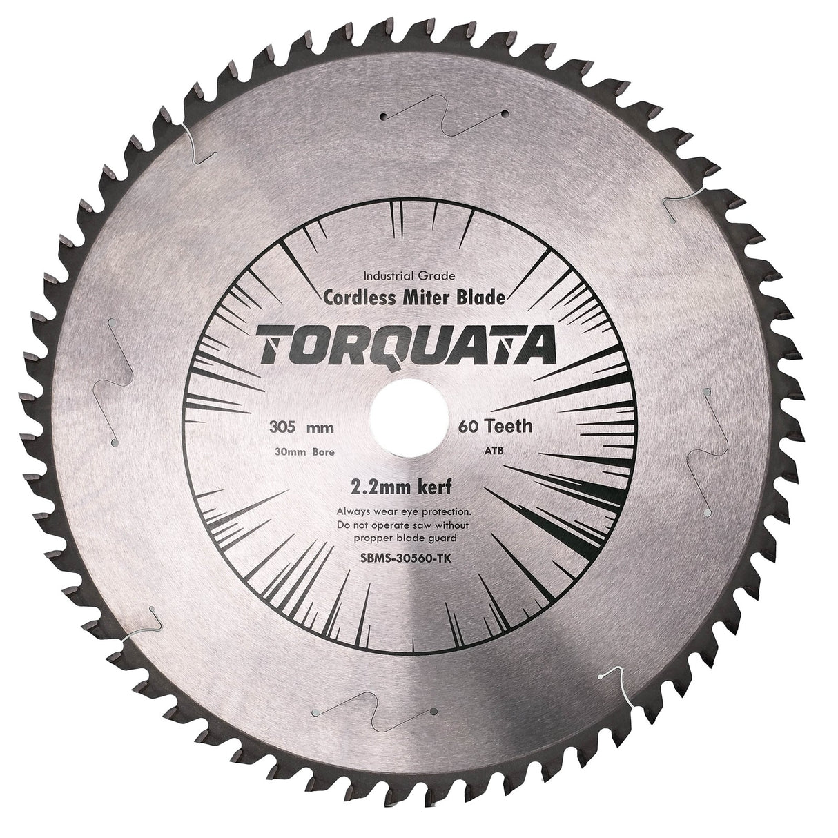 Torquata Thin Kerf Circular Saw Blades suits Mitre Saws 305mm Diameter 30mm Bore