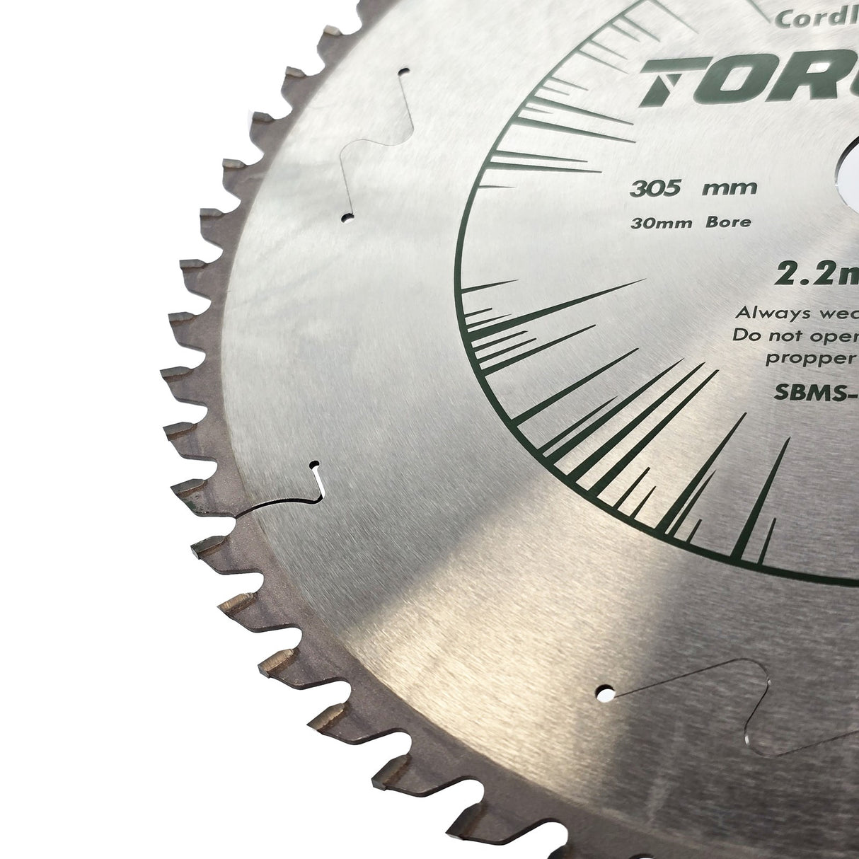 Torquata Thin Kerf Circular Saw Blades suits Mitre Saws 305mm Diameter 30mm Bore