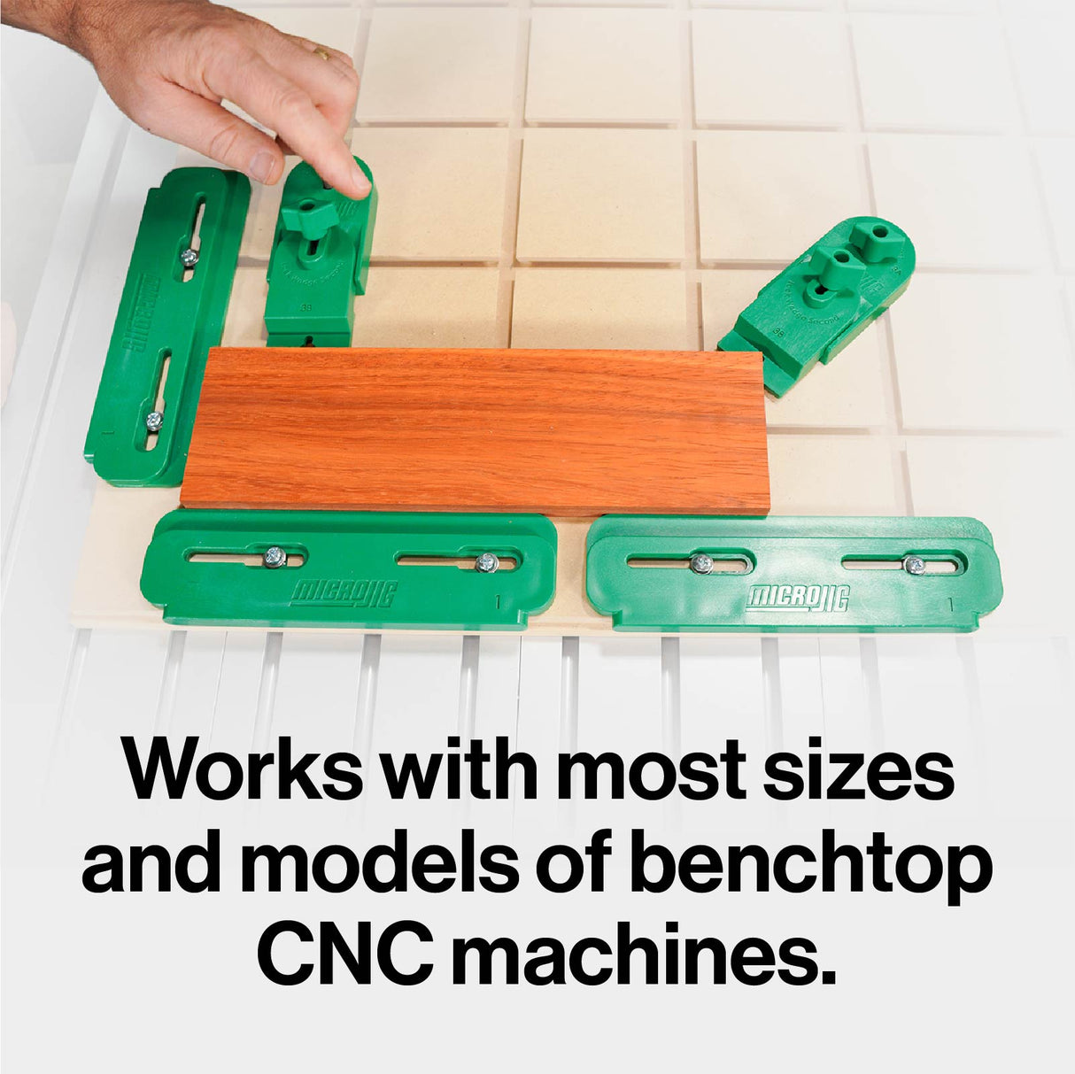 MicroJig MatchFit CNC Workholding Kit Jig & Fixture System