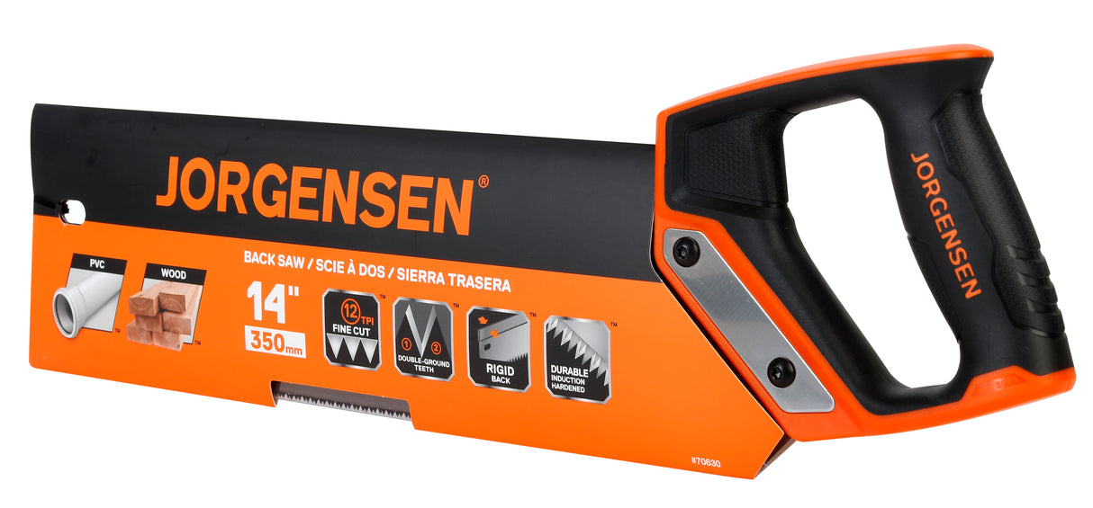 Pony Jorgensen 14in Tenon Saw 12TPI Fine Cut Teeth