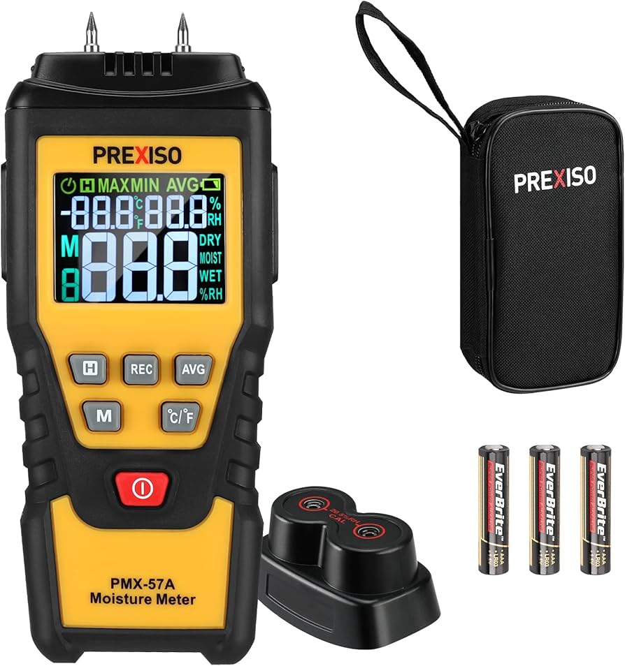 Prexiso Moisture Meter Pinned Resistance with Case