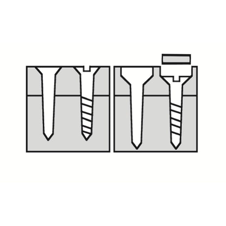 Milescraft Counter BIt Set of Four Countersink Counterbore Drill Bits