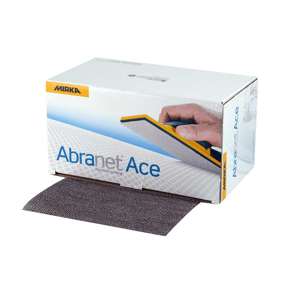 Mirka Abranet Ace Sanding Sheet 81 x 133mm - Pack of 50