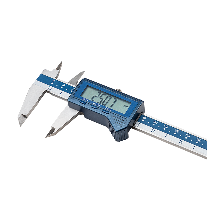 Dasqua Digital Vernier Caliper 200mm 8in Long Metric & Imperial with Case