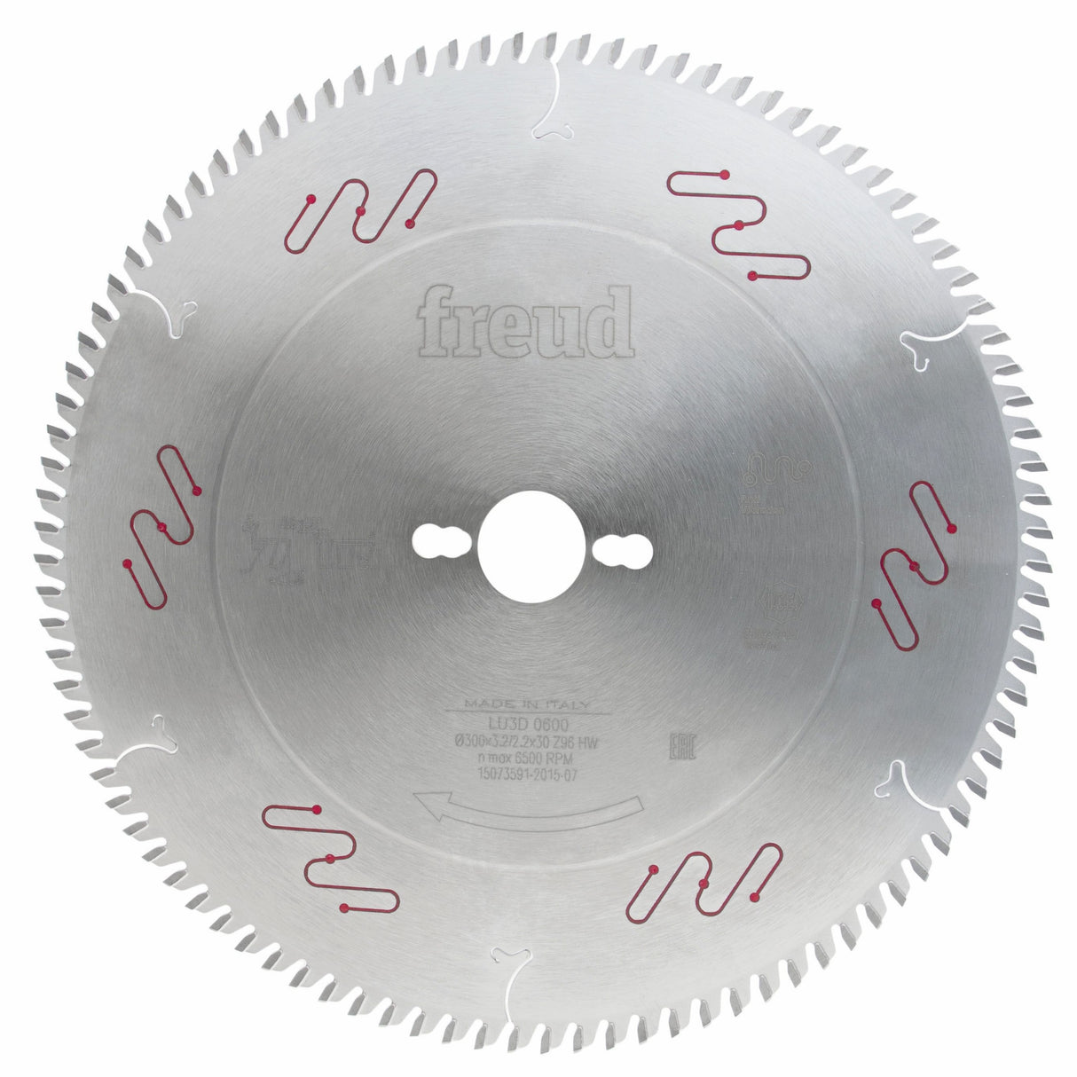 Freud Industrial Melamine Panel Saw Circular Saw Blade 300mm Diameter 30mm Bore 96 Teeth