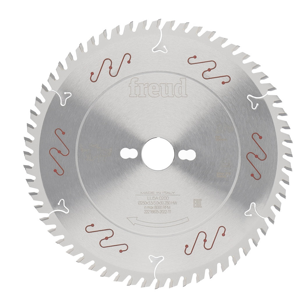 Freud Industrial Non-Ferrous Metal Cut Off Saw Blade 250mm Diameter 30mm Bore