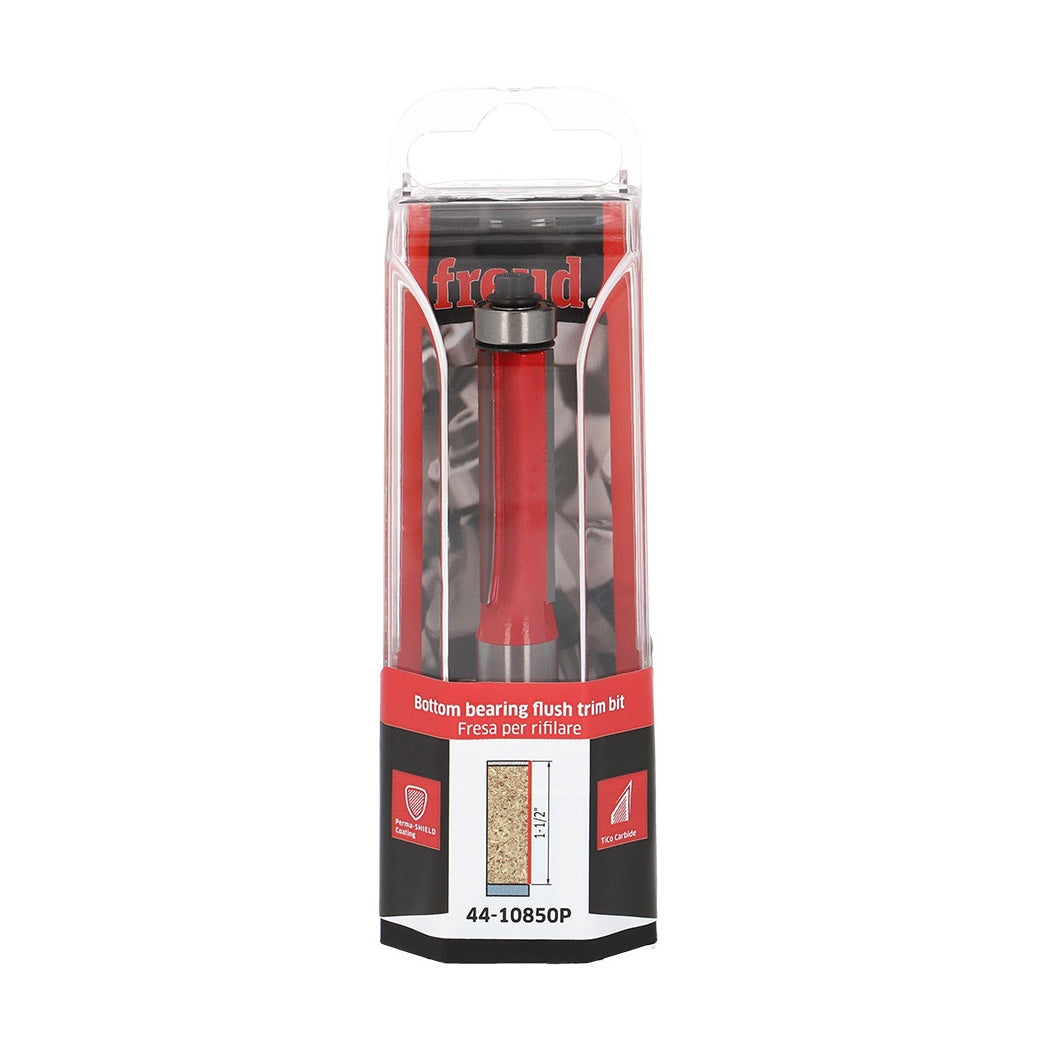 Freud Triple-Blade Flush Trim Router Bit 1/2in Shank