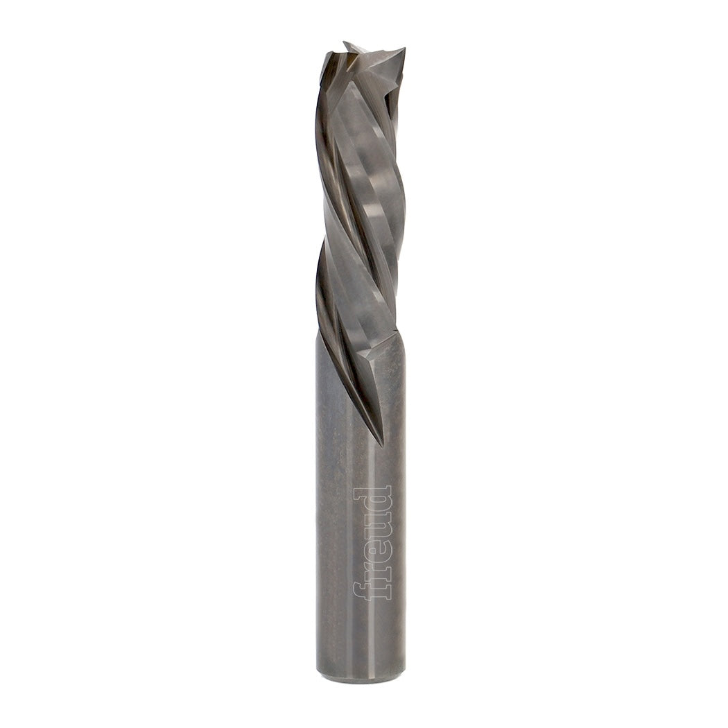 Freud Triple-Flute Compression CNC Router Bits 1/2in Diameter 30mm Cutting Height 1/2in Shank Solid Carbide