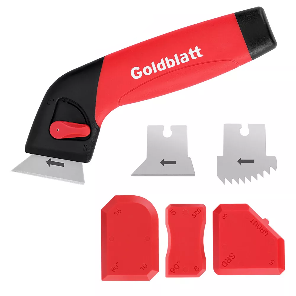 Goldblatt Caulking Tool Kit for Sealant Removal & Application