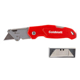 Goldblatt Heavy-Duty Folding Utility Knife with Wire Stripper