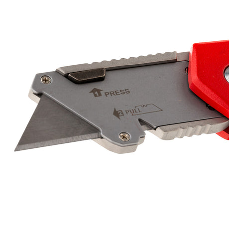 Goldblatt Heavy-Duty Folding Utility Knife with Wire Stripper