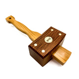 Harold & Saxon Carpenters Mallet Standard Square Head  with Crows Ash Handle