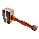 Harold & Saxon Deluxe Carpenters Mallet Coachwood and Exotic Timber Head