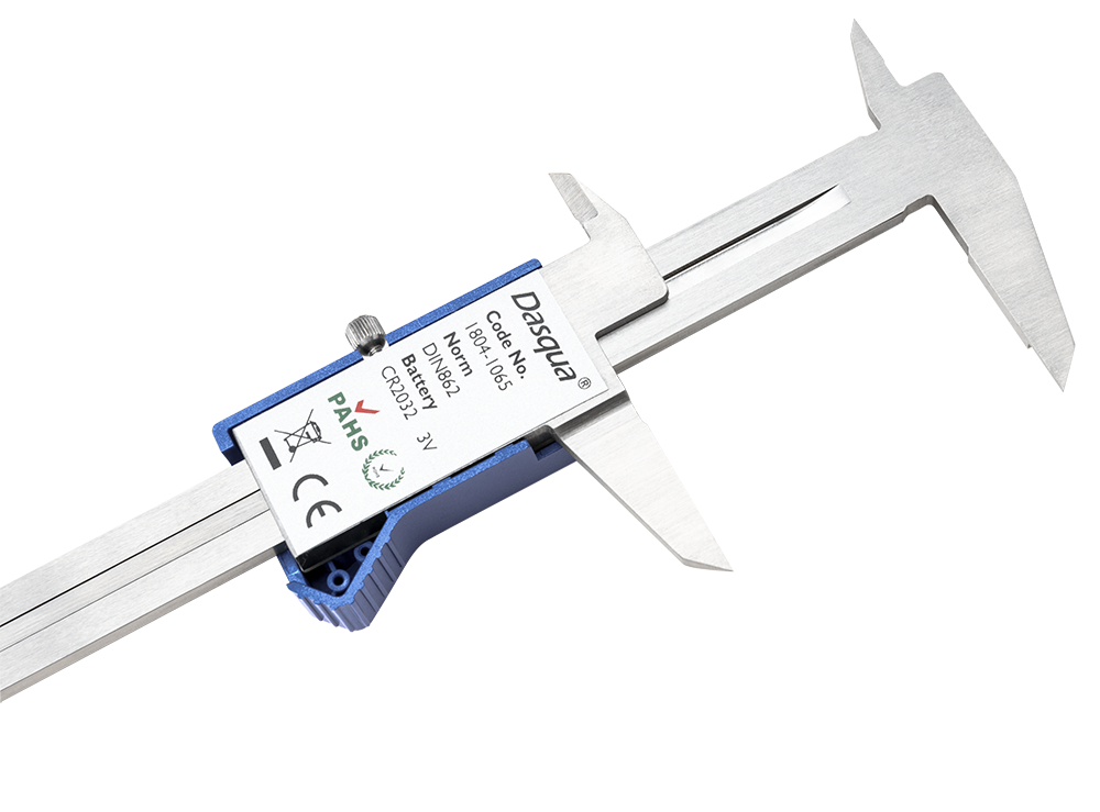 Dasqua Digital Vernier Caliper 150mm 6in Long Metric & Imperial with Case