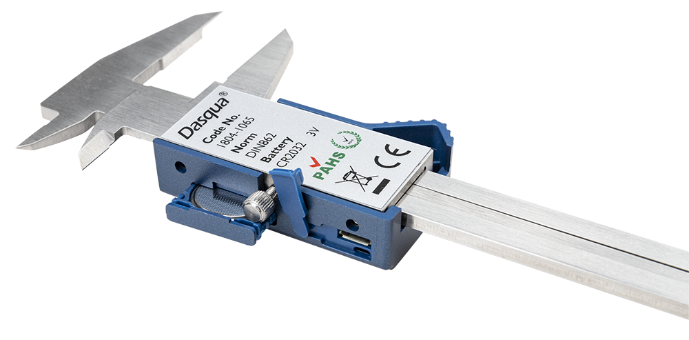 Dasqua Digital Vernier Caliper 150mm 6in Long Metric & Imperial with Case