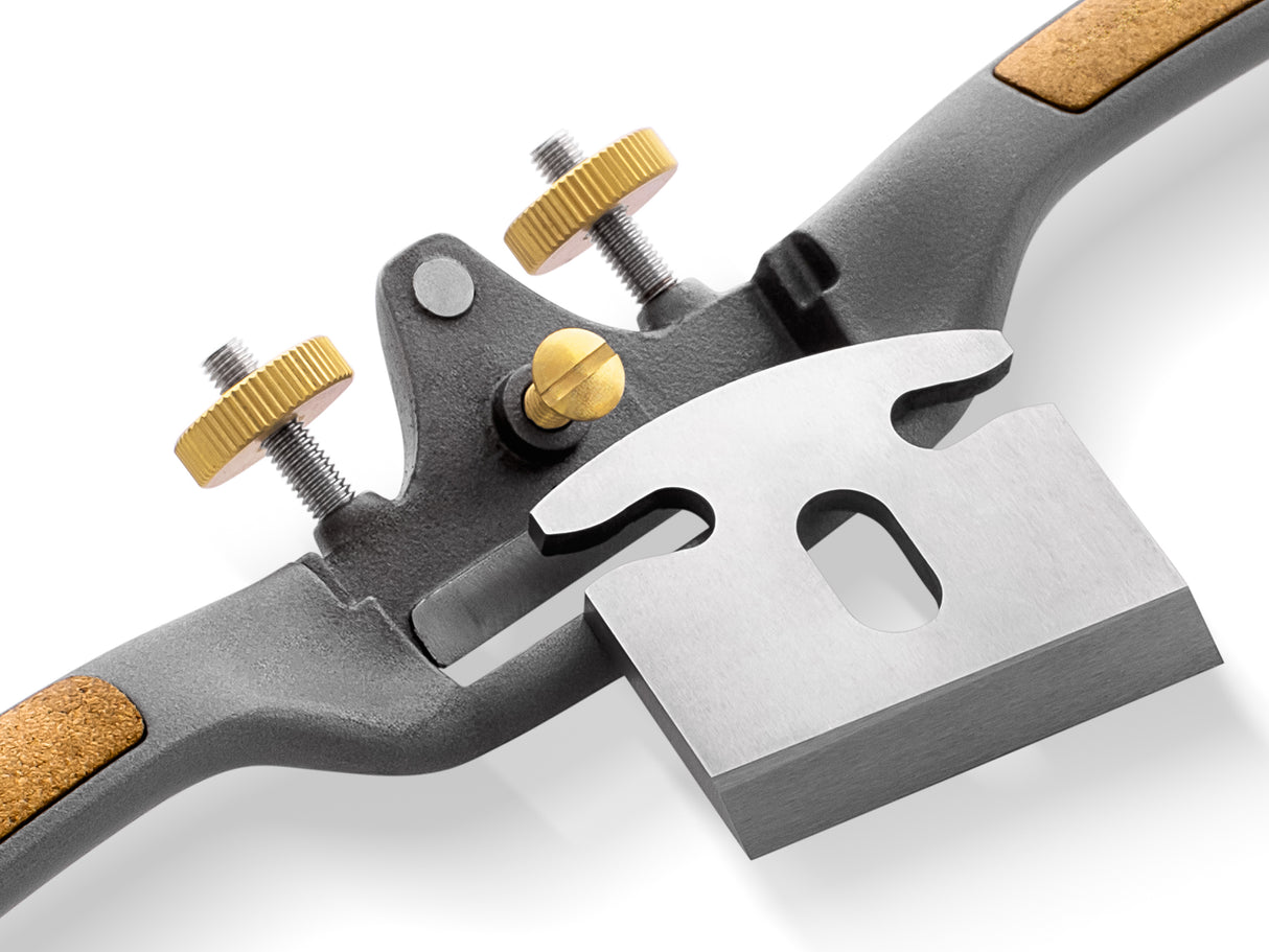 Melbourne Tool Company Round Sole Spokeshave Ergonomic Handles HSS Blade