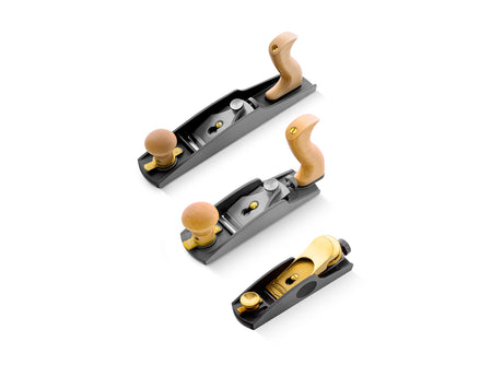 Melbourne Tool Company Low Angle Block, Jack & Smoothing Hand Plane Set