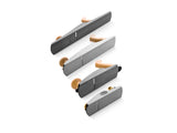 Melbourne Tool Company Low Angle Block, Jack, Smoothing & Jointing Hand Plane Set Plus Blades