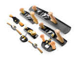 Melbourne Tool Company Set of Nine Hand Planes & Tools Plus Blades