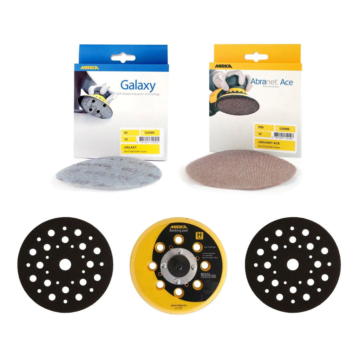 Mirka 125mm Coarse Sanding Bundle