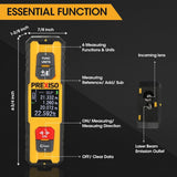 Prexiso Bi-Directional Laser Measure 70m Metric/Imperial Rechargeable