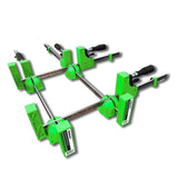 Torquata Set of 4 Heavy-Duty Parallel Clamps 600 & 1000mm Capacity Plus Clamp Framing Jigs