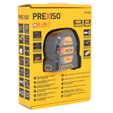 Prexiso 2-in-1 40m Laser Measure & 5m Tape Measure Metric/Imperial Rechargeable