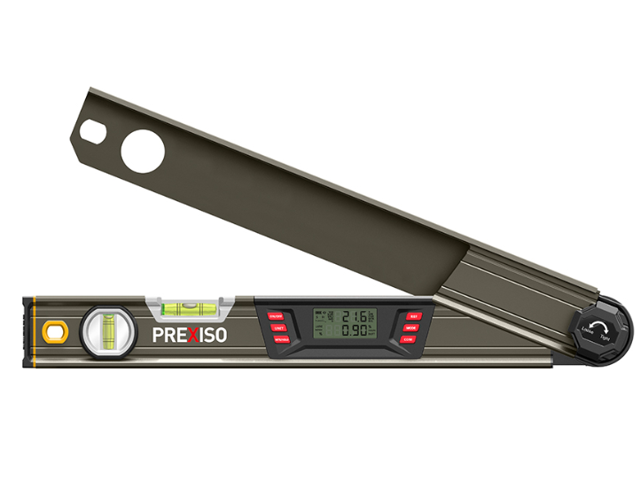 Prexiso 4-in-1 Digital Angle Finder Battery Powered