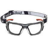 Bollé Safety Ness+ Sealed Safety Glasses Clear Lens