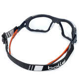 Bollé Safety Ness+ Sealed Safety Glasses Clear Lens