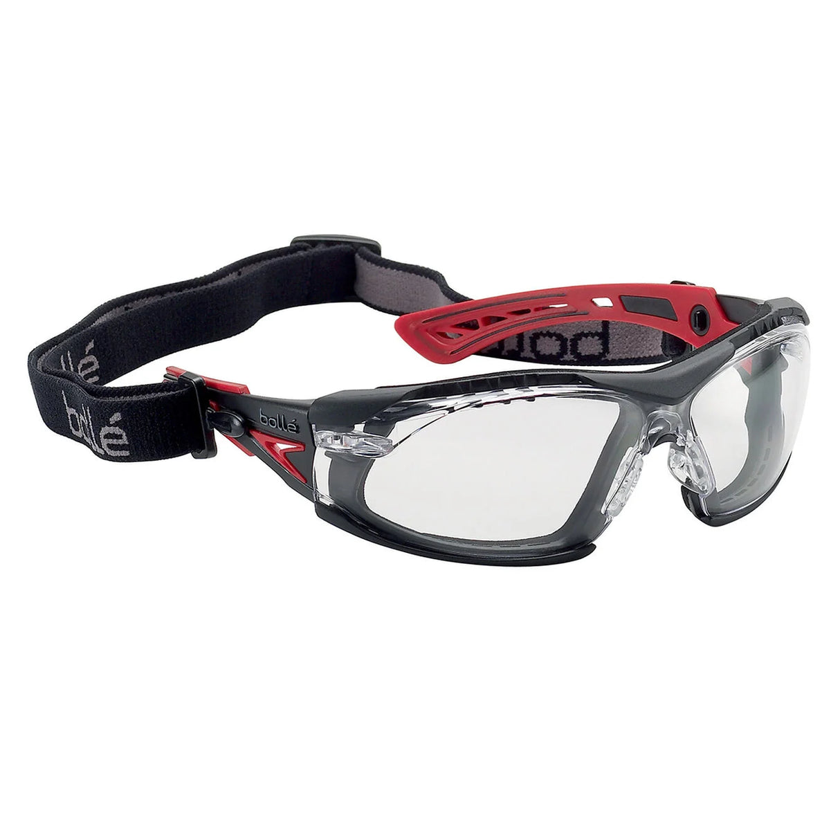 Bollé Safety Rush+ Seal Safety Glasses Sealed Clear Lens