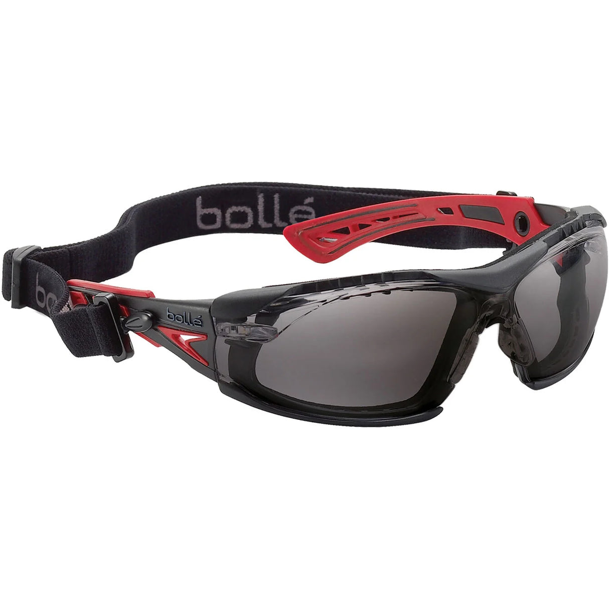 Bollé Safety Rush+ Seal Safety Glasses Sealed Smoke Lens