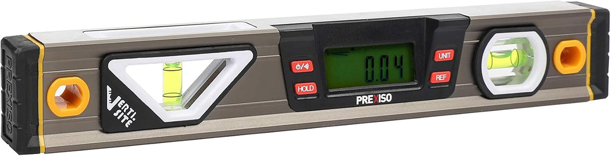 Prexiso 290mm Digital Spirit Level with 360 Degree Angle Measurement