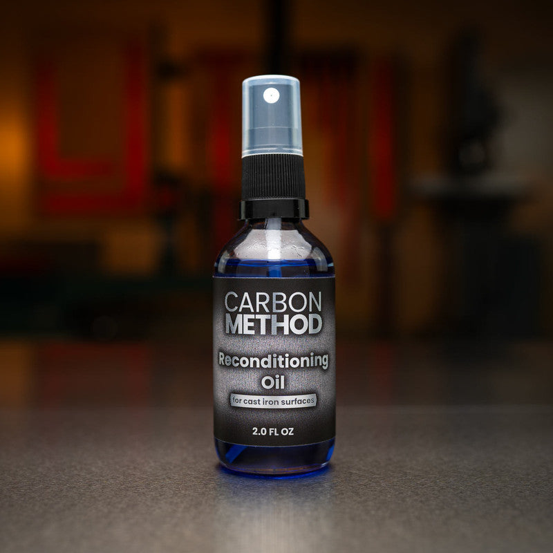 Carbon Method Reconditioning Oil for Cast Iron Surfaces 58mL