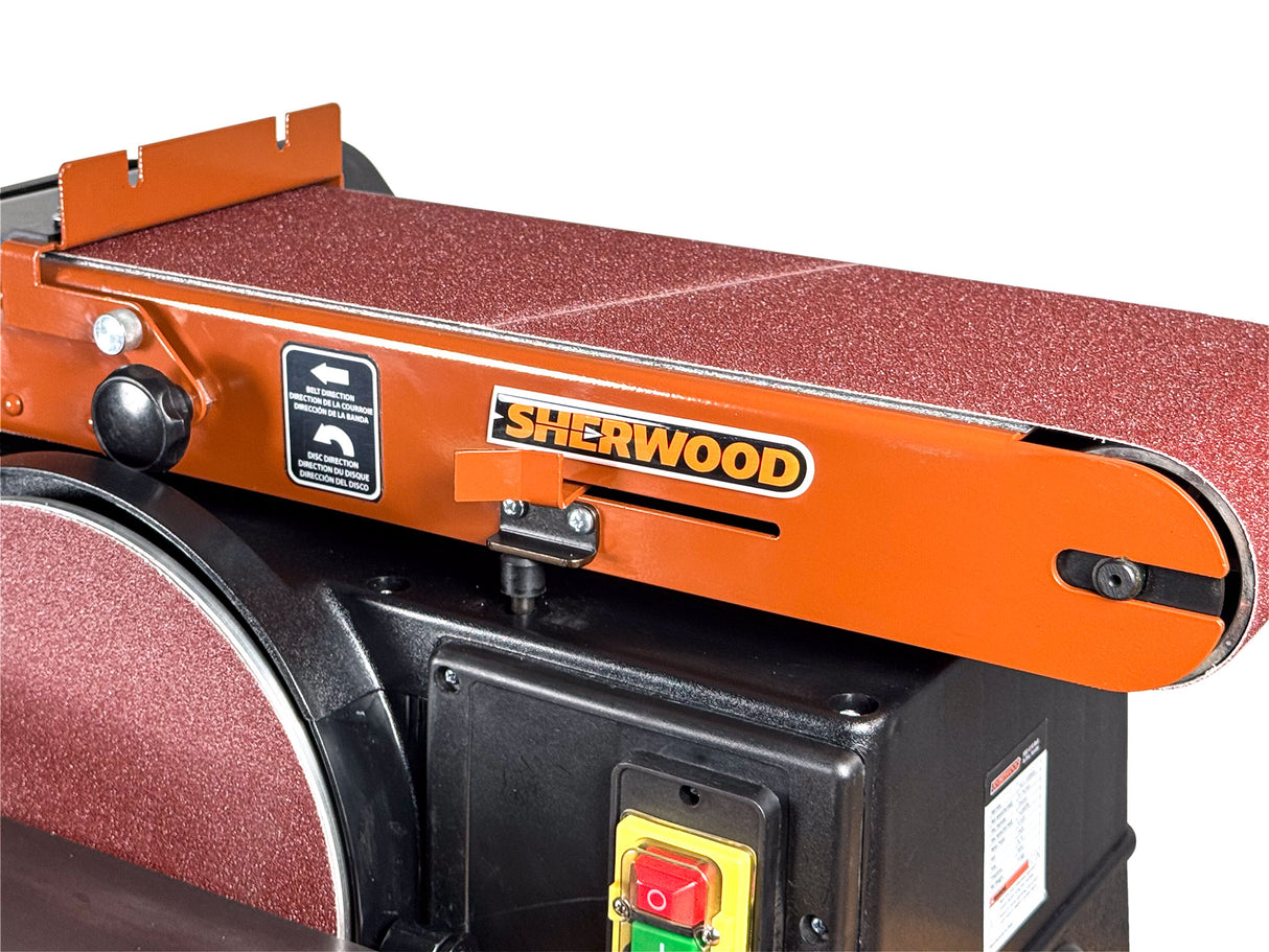 Sherwood 6 x 10in Benchtop Belt and Disc Sander 800W