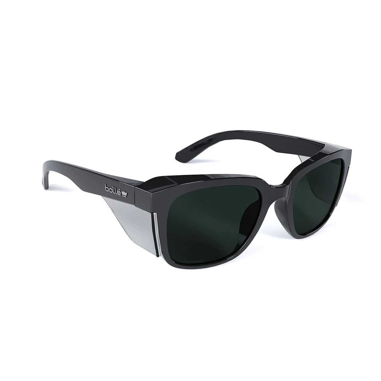 Safety Glasses STKS 410 Polarized Lens Gloss Black Frame