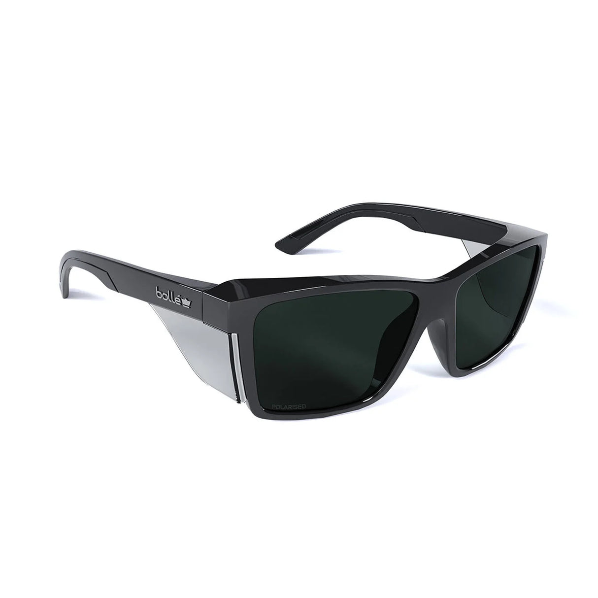 Bollé Safety STKS 420 Safety Glasses Polarised Lens with Gloss Black Frame