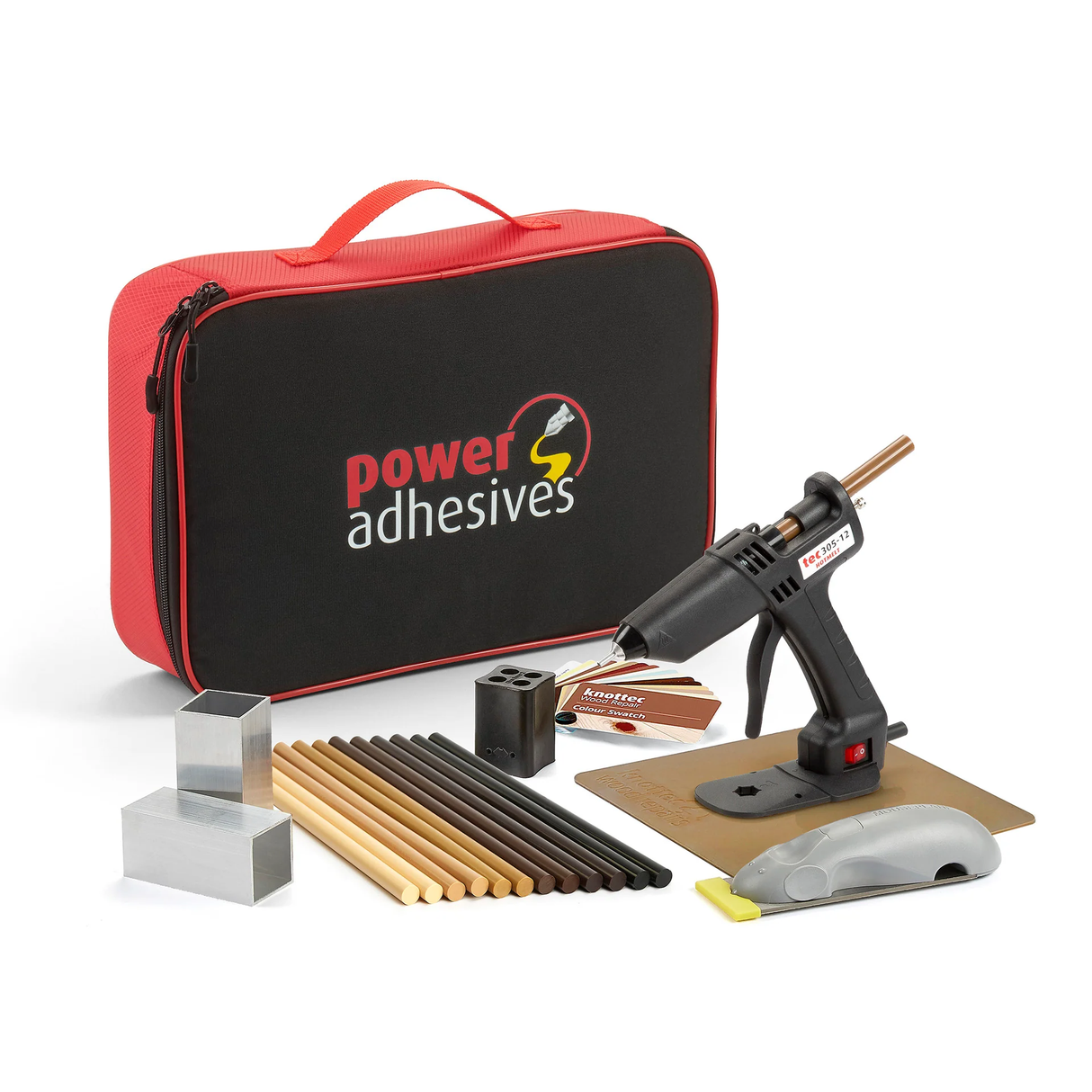 Power Adhesives Knottec Light Industrial Wood Repair Kit