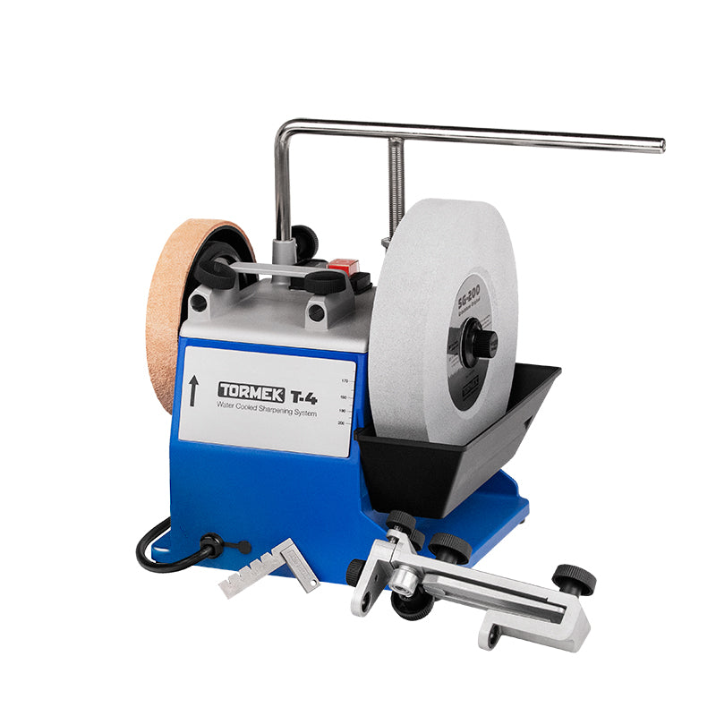 Tormek T-4 Wet Stone Grinder Plus FREE Square Edge Jig & Mini Square – October Limited Time Special Offer