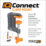 Work IQ Connect Clamp Mount for IQ Connect Accessories