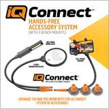 Work IQ Connect Hands-Free Accessory System with 3 Bench Mounts