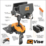 Work IQ 360° Articulating Bench Vice