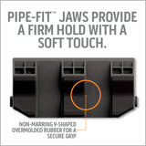 Work IQ Vise Pipe-Fit Jaw Sleeves