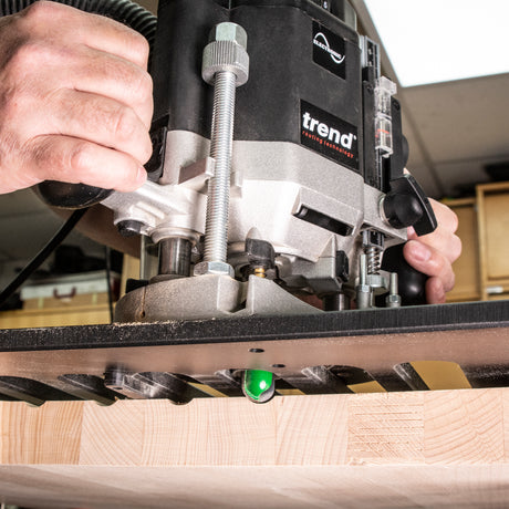 Trend Drainer Groove Routing Jig for Plunge Routers