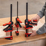 Bessey EZ360 One-Handed Clamp with Rotating Handle Grip 300x80mm