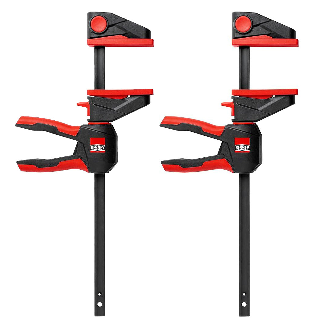 Bessey Set of 2 EZ360 One-Handed Clamp with Rotating Handle Grip 150mm