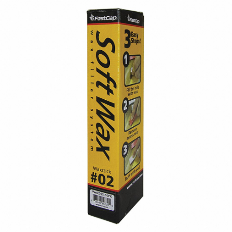 FastCap SoftWax Sticks #2 Finished Wood Putty Filler 30g