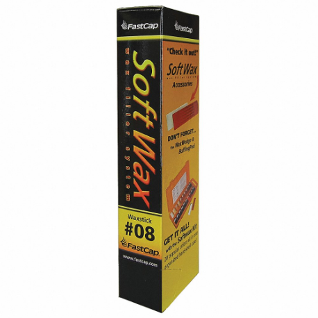 FastCap SoftWax Sticks #8 Finished Wood Putty Filler 30g