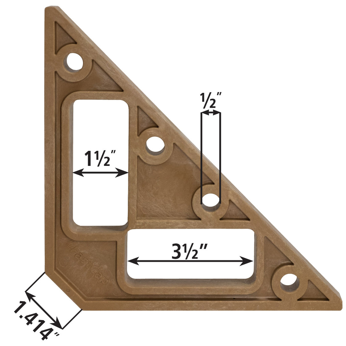 FastCap Oscar Square Pack of 4 for Quick Square Clamping & Panel Holding